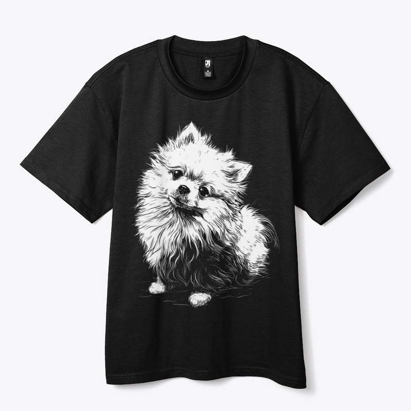 Pomeranian Line Dog
