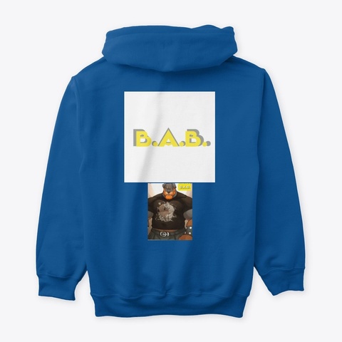 B.A.B. Beards And Belly Royal T-Shirt Back