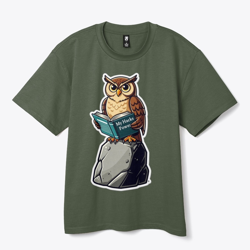Wise Owl "My Hacks Power" Graphic Tee