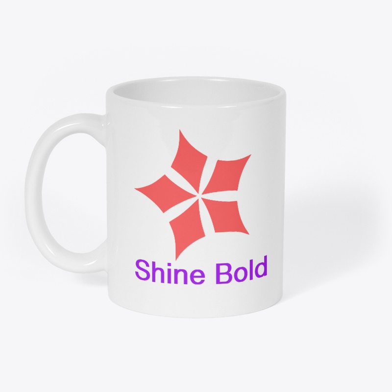 Abstract Red Star Burst Shape Design