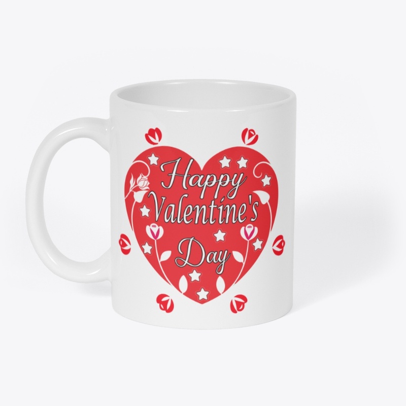 Best Valentine's Day White T-Shirts