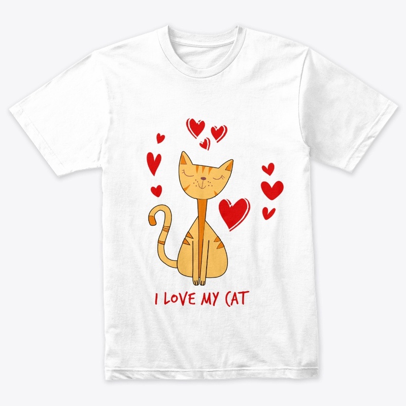 I love my cat.