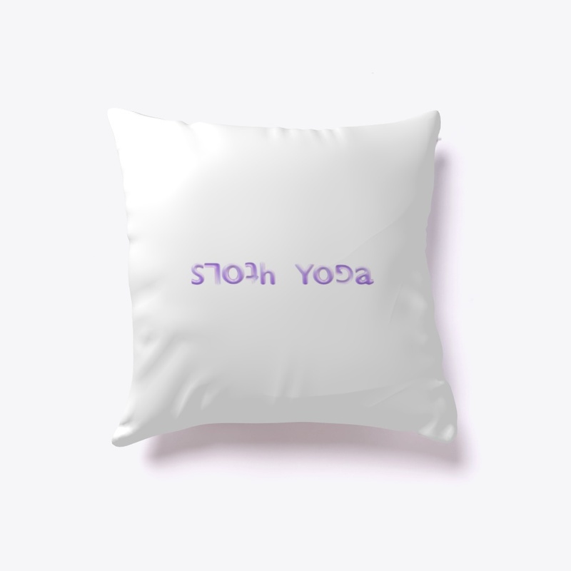 3D Lettered Sloth Yoga