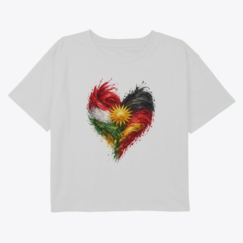 Kurdish-German Heart: A Symbol of Unity