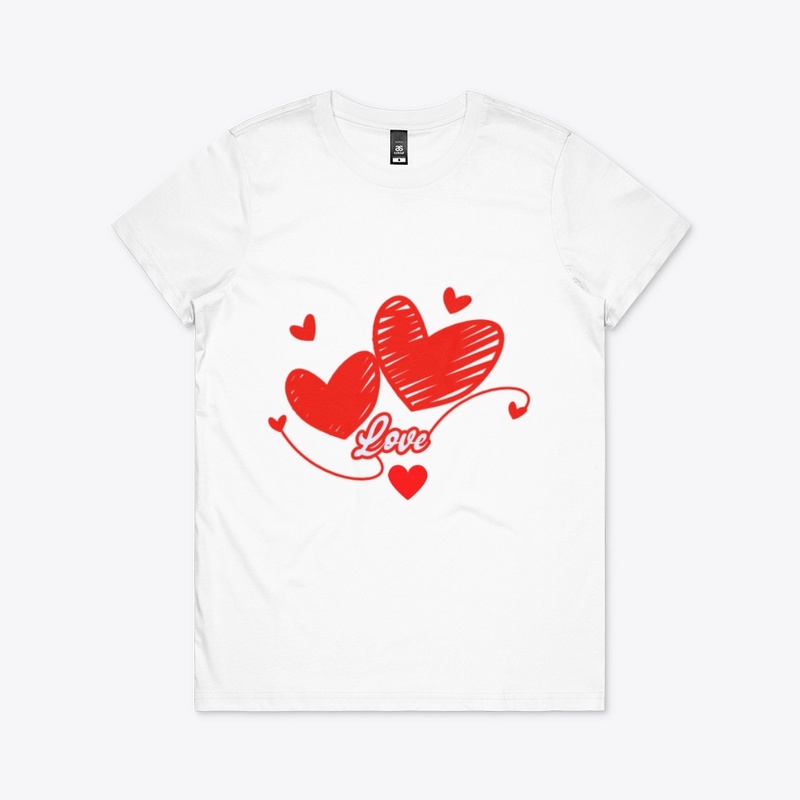 Love With Heart Shirt, Gift For Love