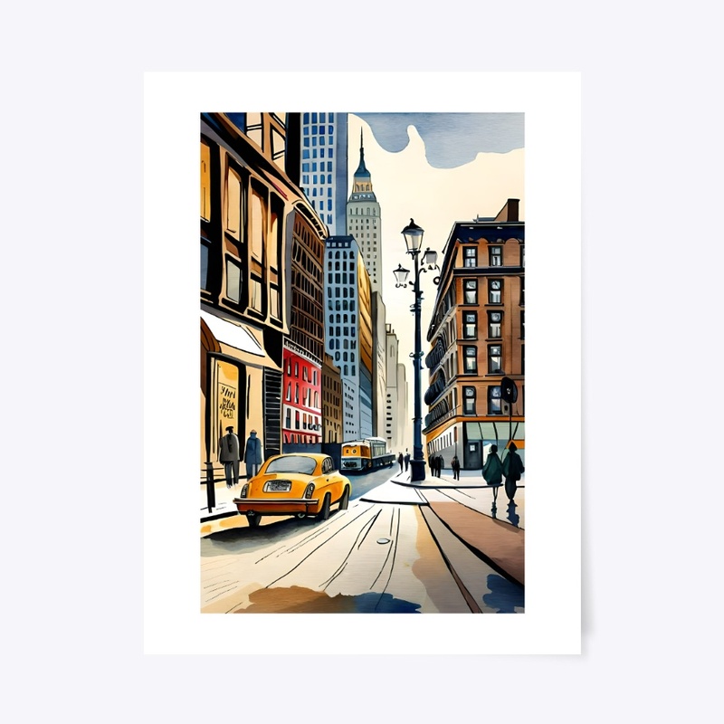 A Collection -The road in the center.