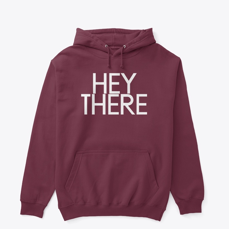 hey there design - white
