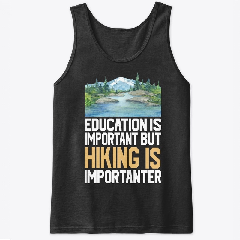 Importanter hiking t shirts 