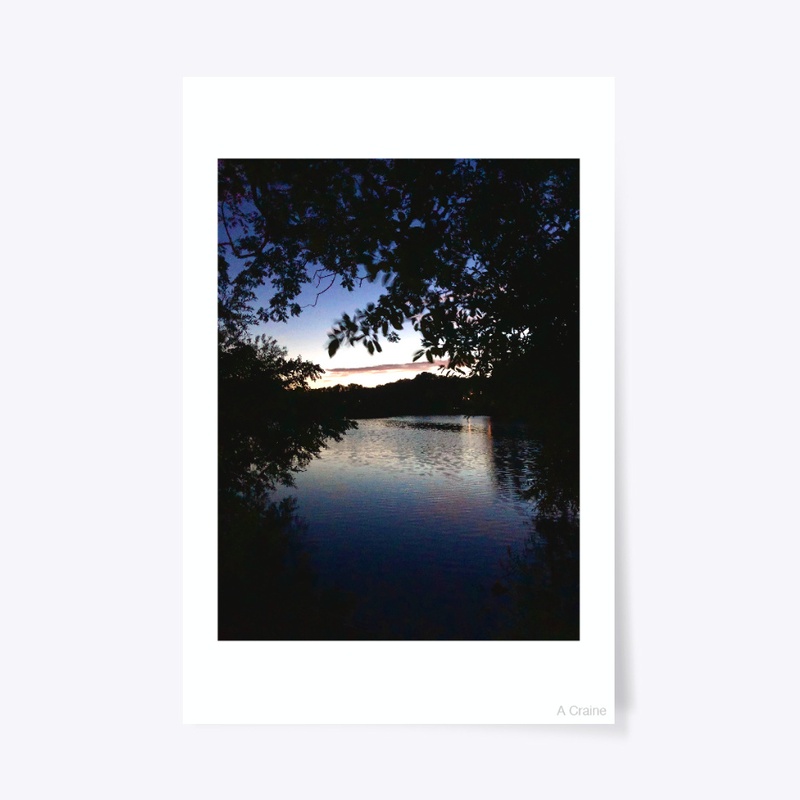 Evening on Chandler Pond