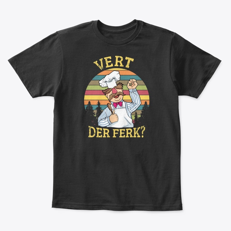 Retro Vintage Vert Der Ferk T Shirt