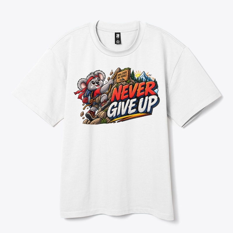 Never Give Up – Funny Koala Climber 