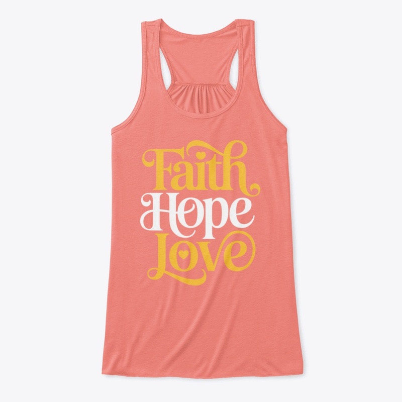 Faith Hope Love Typography