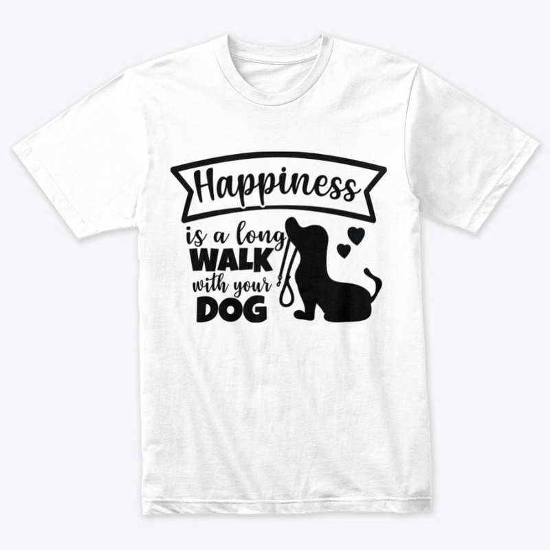 Happiness is a long walk with your DOG