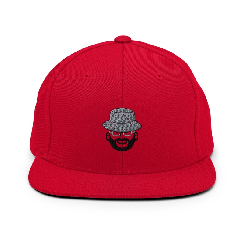 Grey Bucket Snapback 1