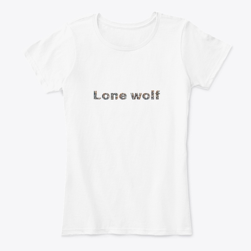 lone wolf-wolf design