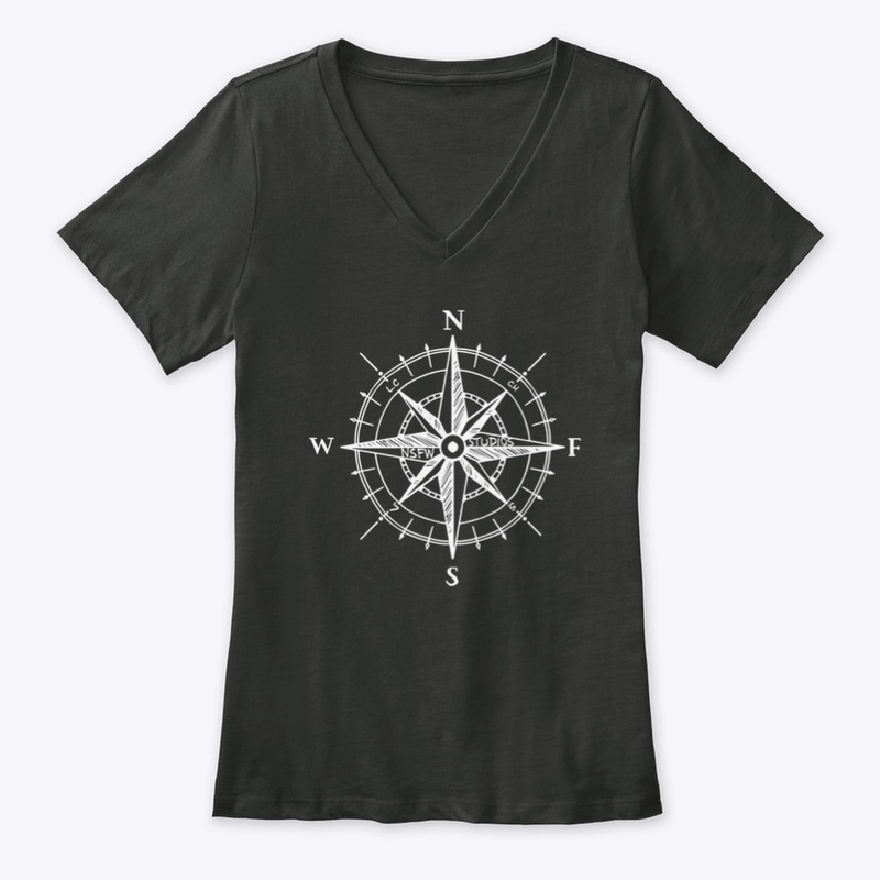 NSFW STUDIOS WHITE Compass LOGO 