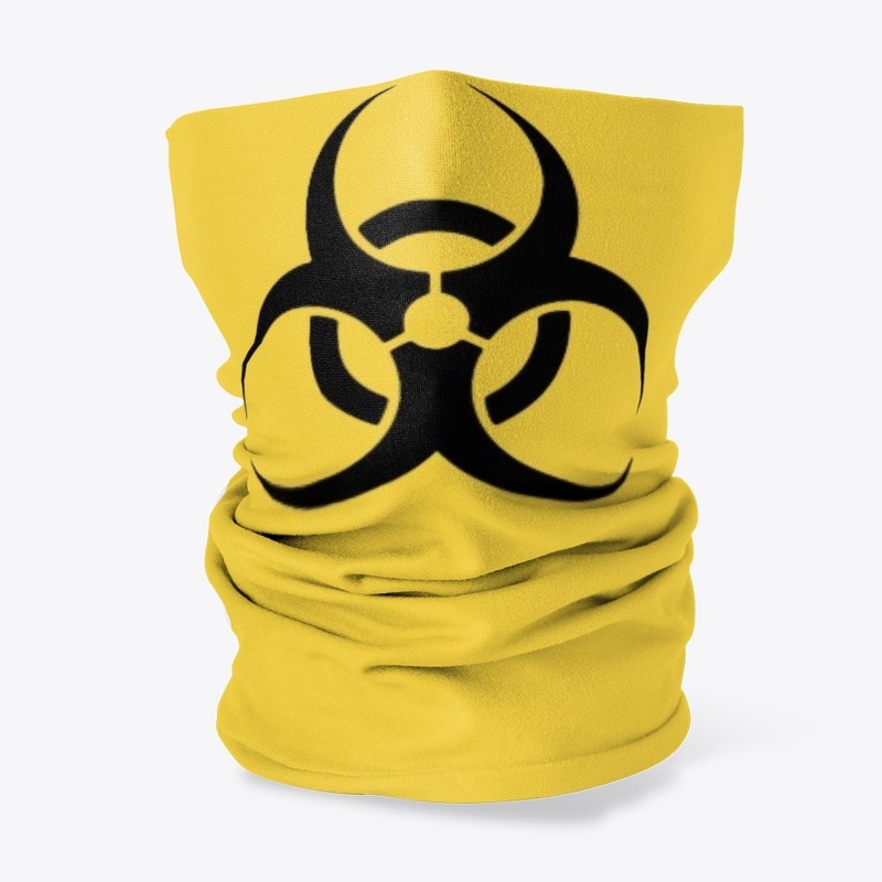 Bio hazard Symbol Survival Neck Gaiter