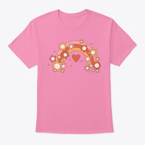 Pink Rainbow Pink T-Shirt Front
