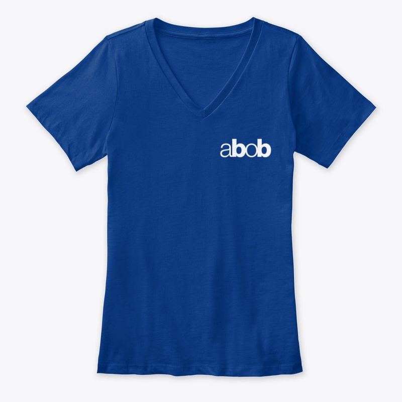Women's V-neck Tees - abob (small)