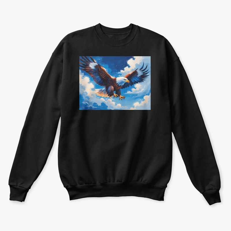 Majestic Bald Eagle in Flight
