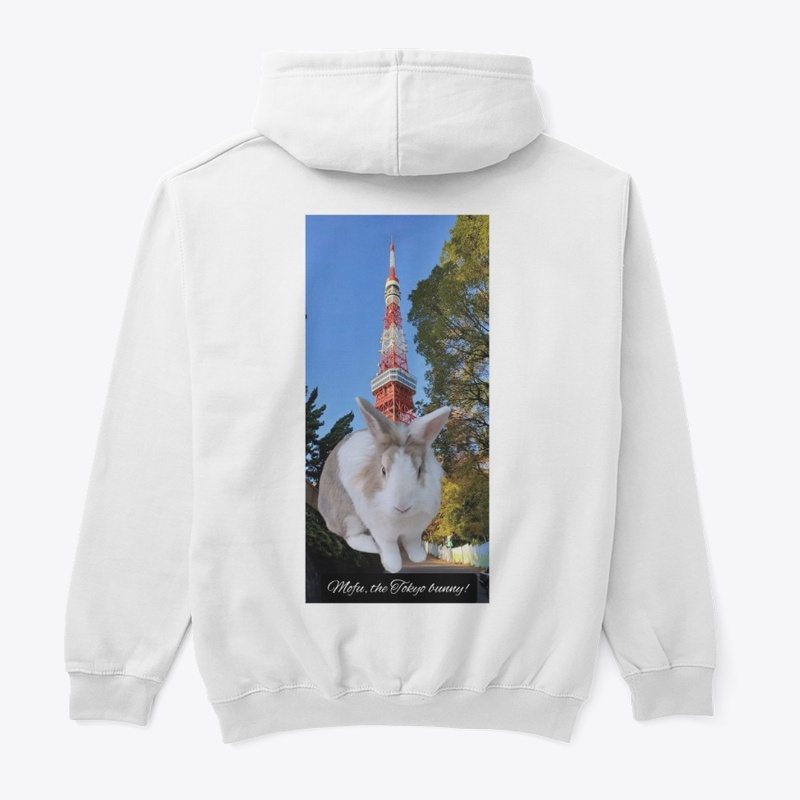 Bunny mofu & Tokyo tower!