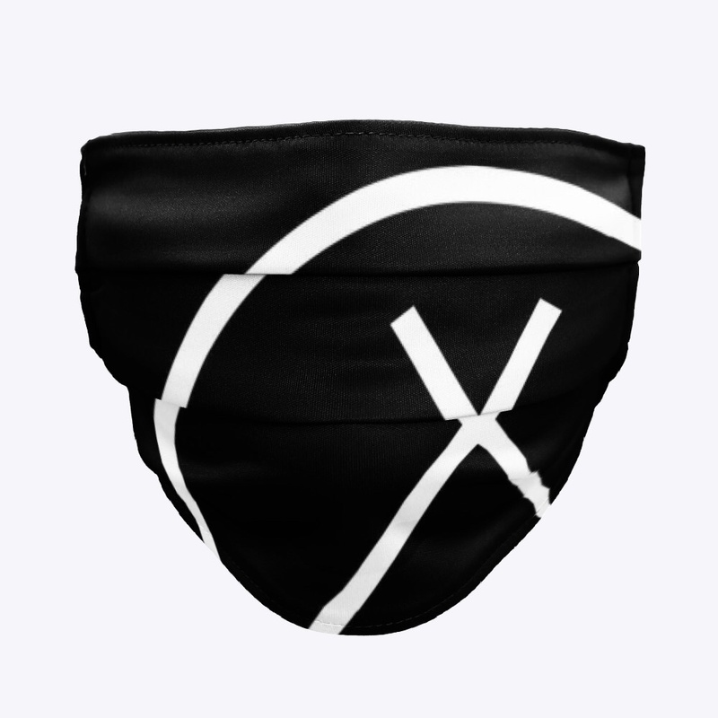 Grid logo facemask