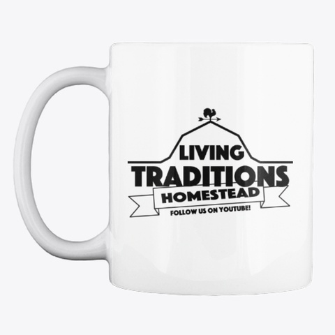 Living Traditions Homestead Coffee Mug White T-Shirt Front