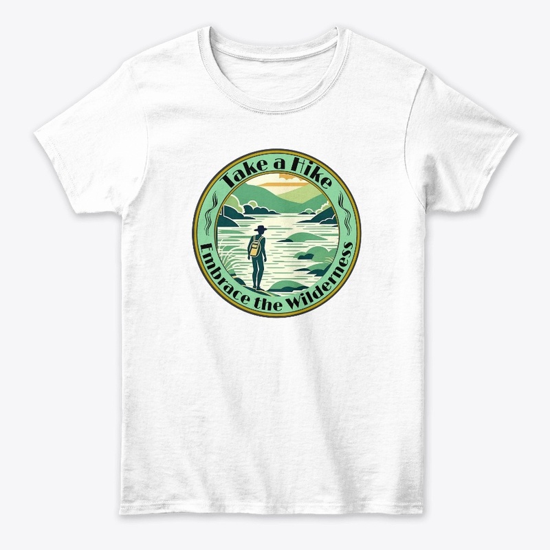 Take Hike Embrace Wilderness Deco Design
