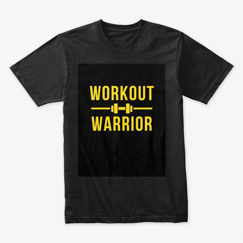 Colorful Workout Warrior T-shirt"