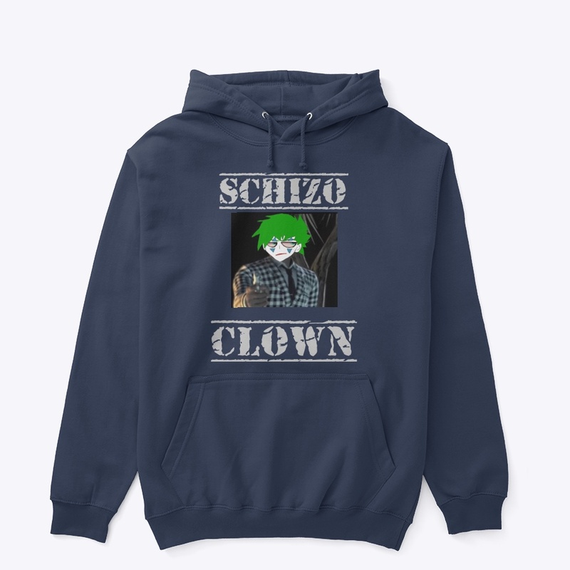 Schizo clown hoodie