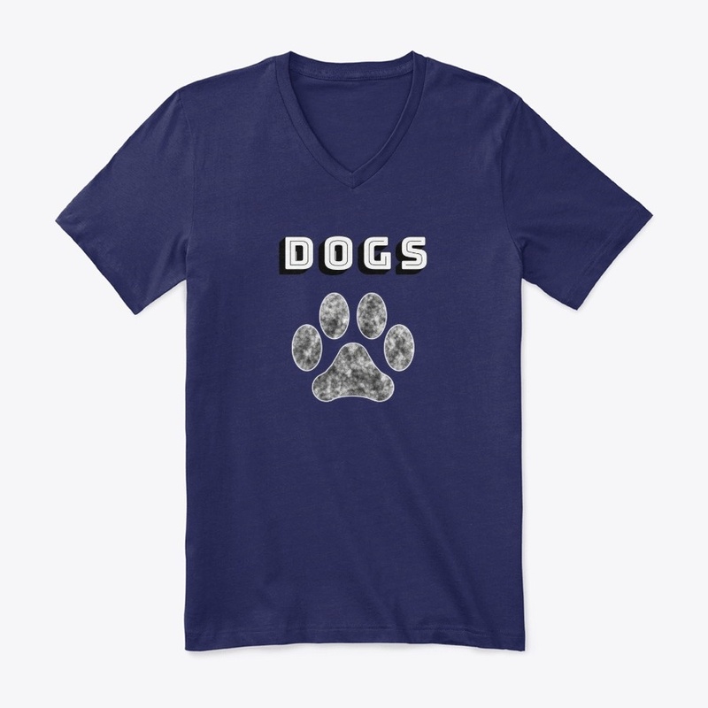 DOGS with Gray Paw