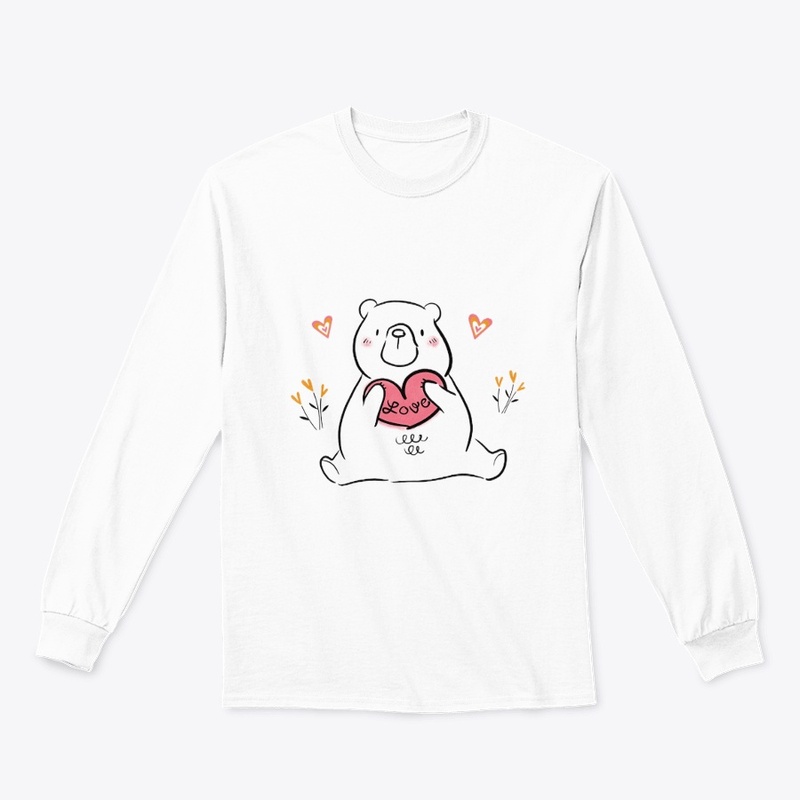 Teddy Bear with Love T-Shirt & Hoodies