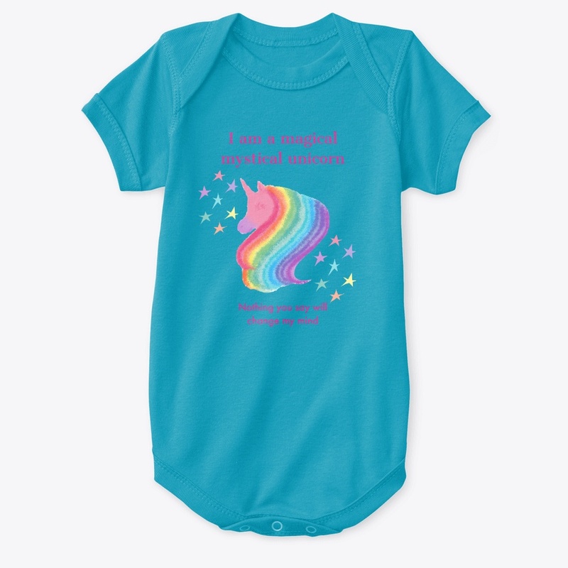 Magical rainbow unicorn
