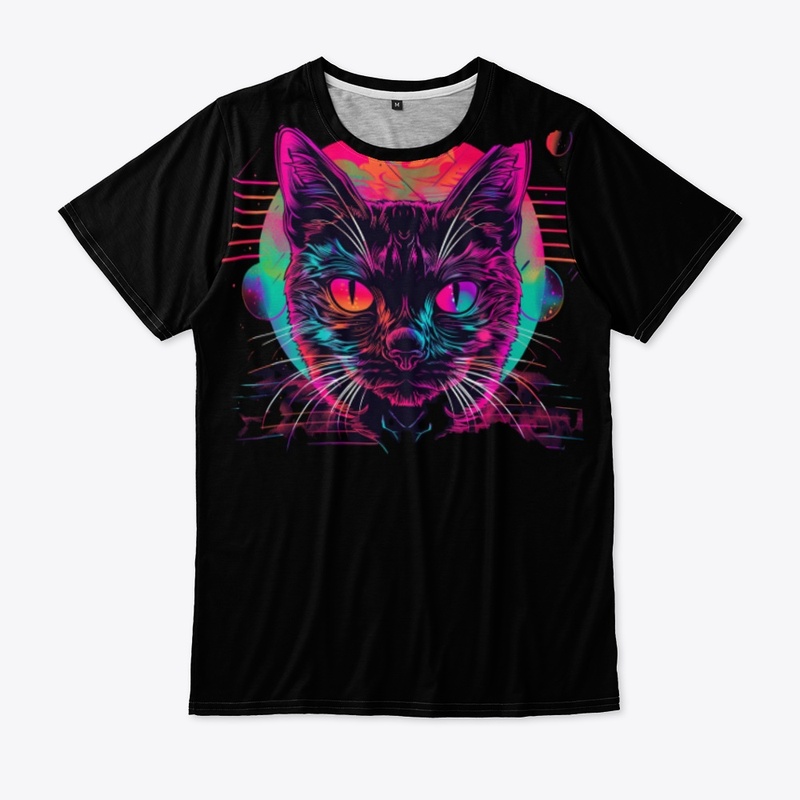 Whisker Wonderland Cat T-Shirt