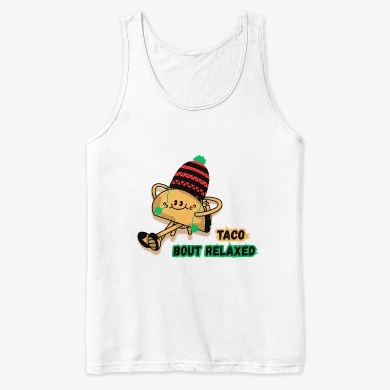 Taco 'Bout Relaxed – Chill Taco Cartoon