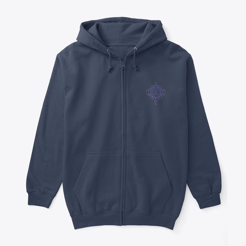 The Astral Type   Emblem Navy T-Shirt Front