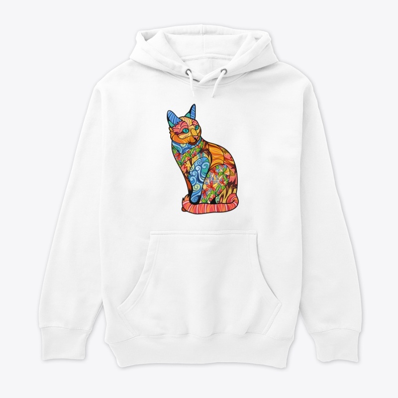 Colorful kitty