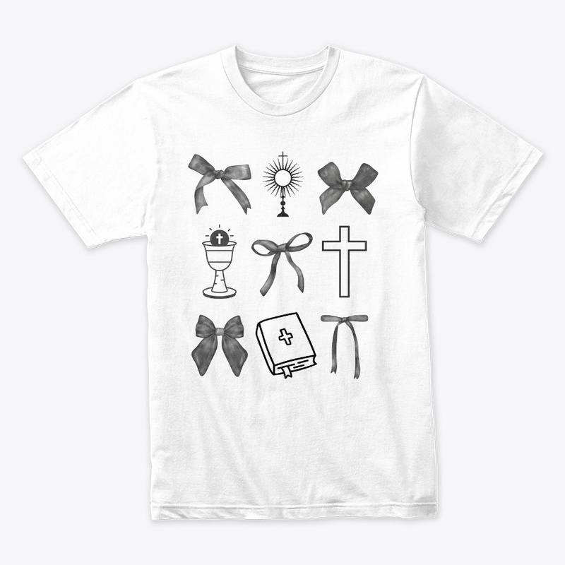 Catholic Coquette Mass Eucharist Tshirt