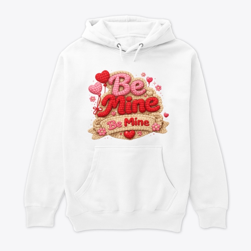 Be Mine Crochet Valentine T-Shirt