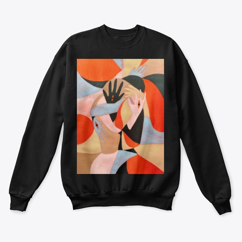 abstract figurative canva art