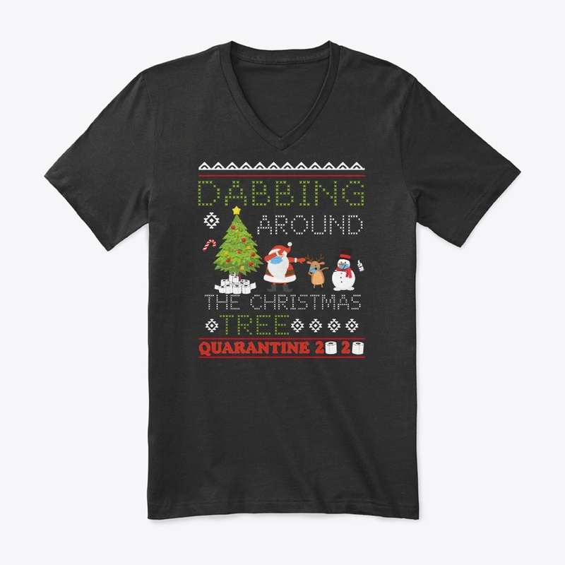 Dabbing Santa Friends Christmas Kids Boy