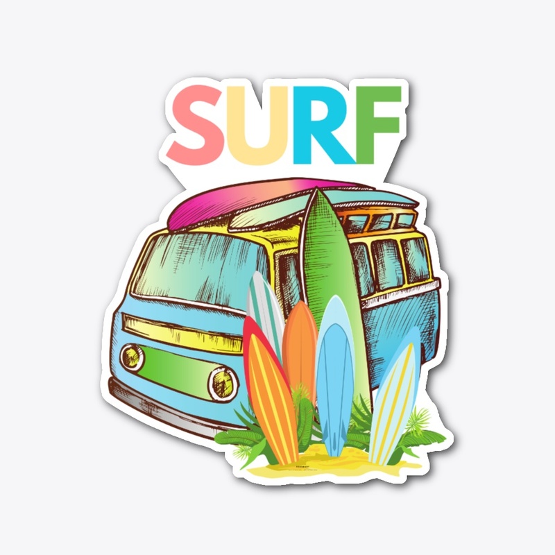 Retro surf vibes with Surf's Up in Style