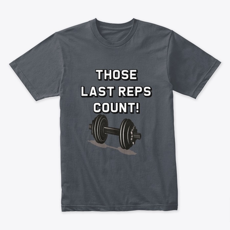 Last Reps Matter! All gym lovers know it