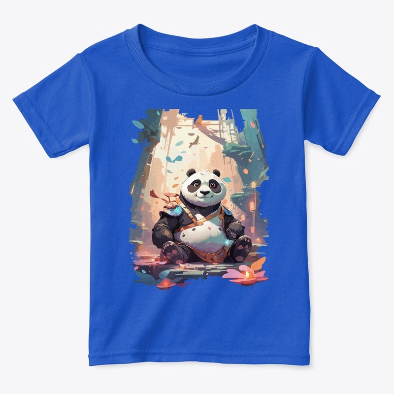 Panda Kung Fu Kid's T-Shirt