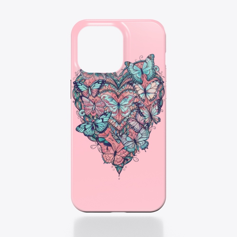 Butterfly Mandala: Interconnected Hearts