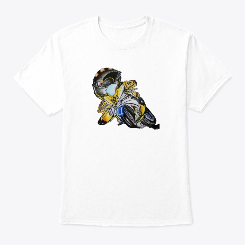 Cartoon racer tee