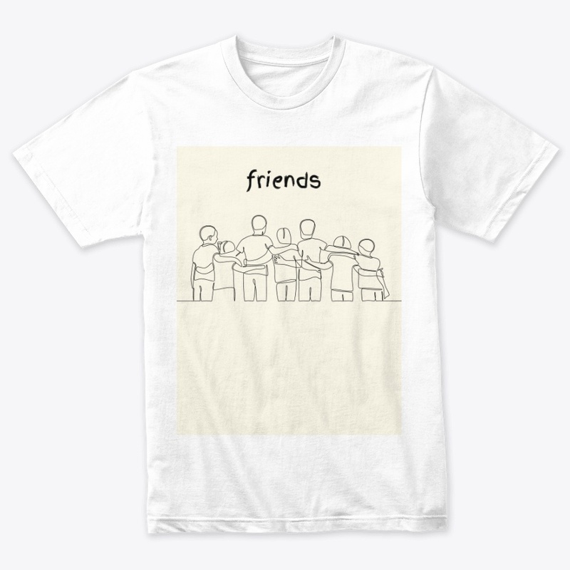 "Colorful Friends Tee"
