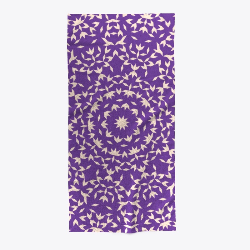 Purple and Snow Penrose