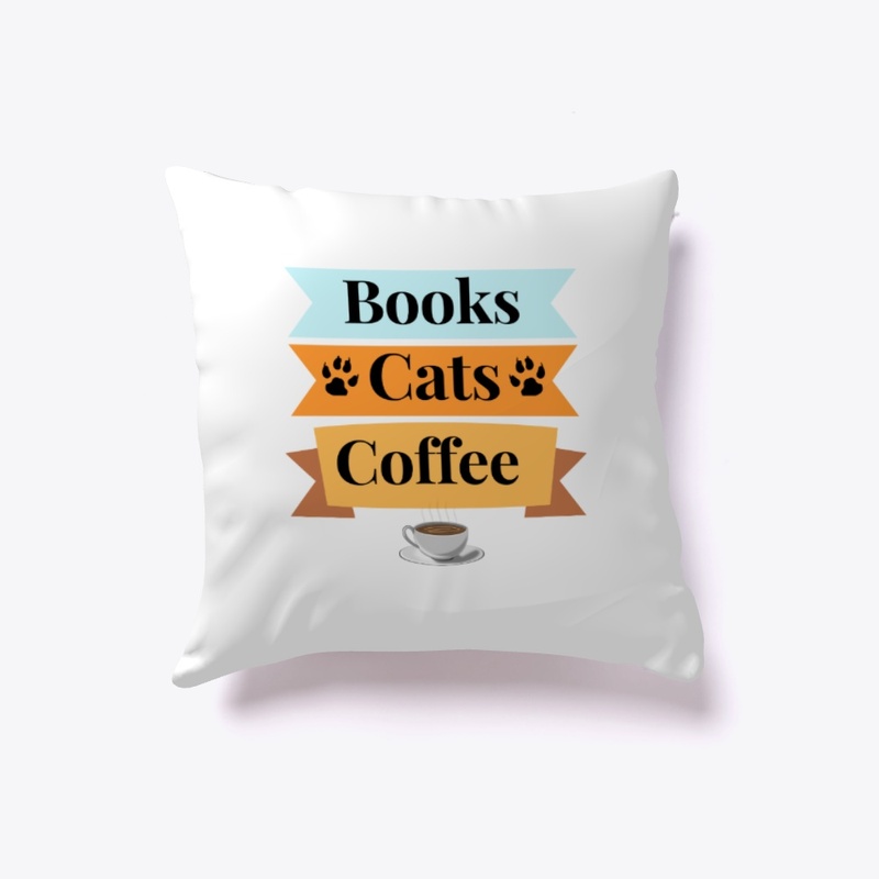 Books, Cats, Coffee.