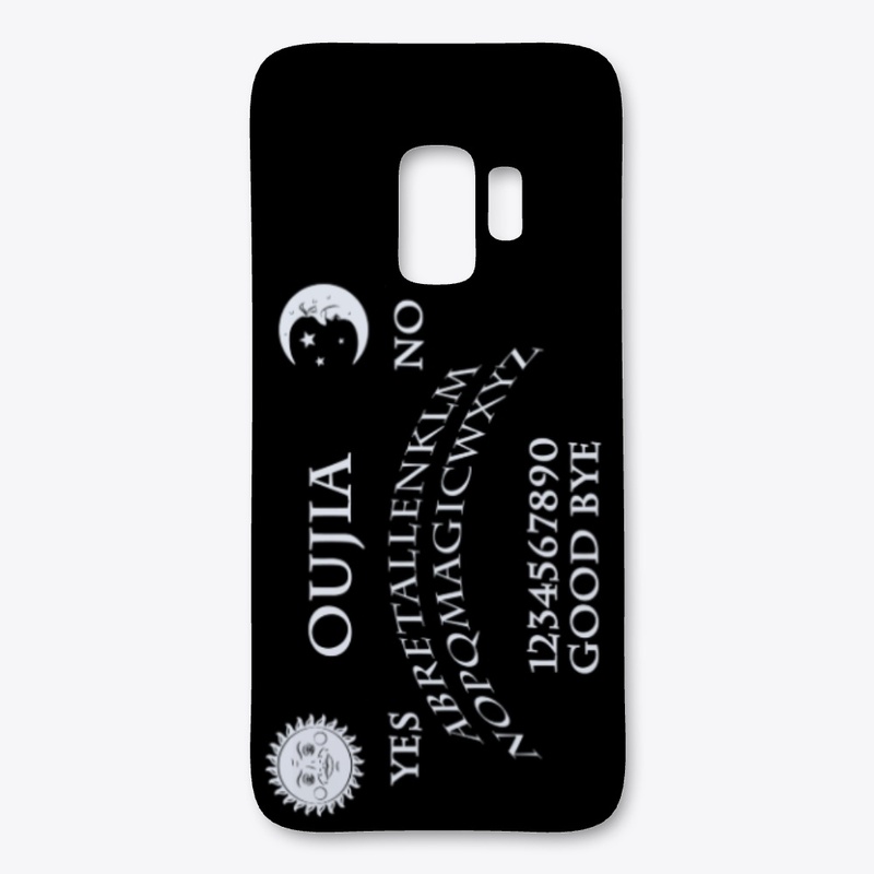 Oujia Samsung case white text
